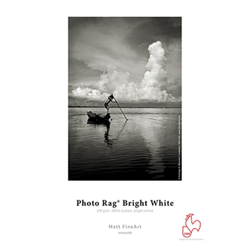 Hahnemühle Photorag Bright White 310g  Rlx 24\" 12m
