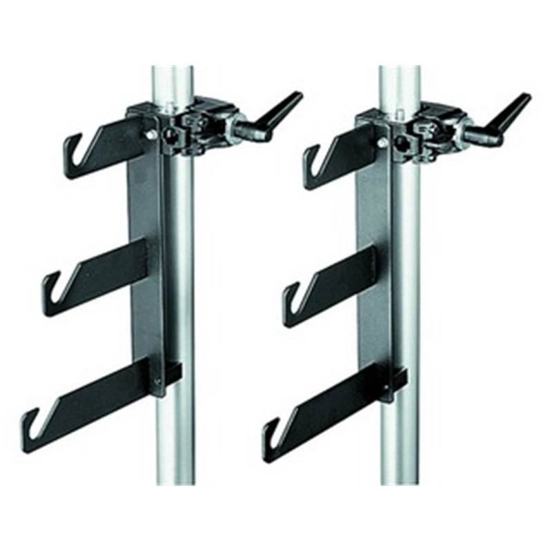 Manfrotto Paire de crochets triple + clamp pour fond papier (044)