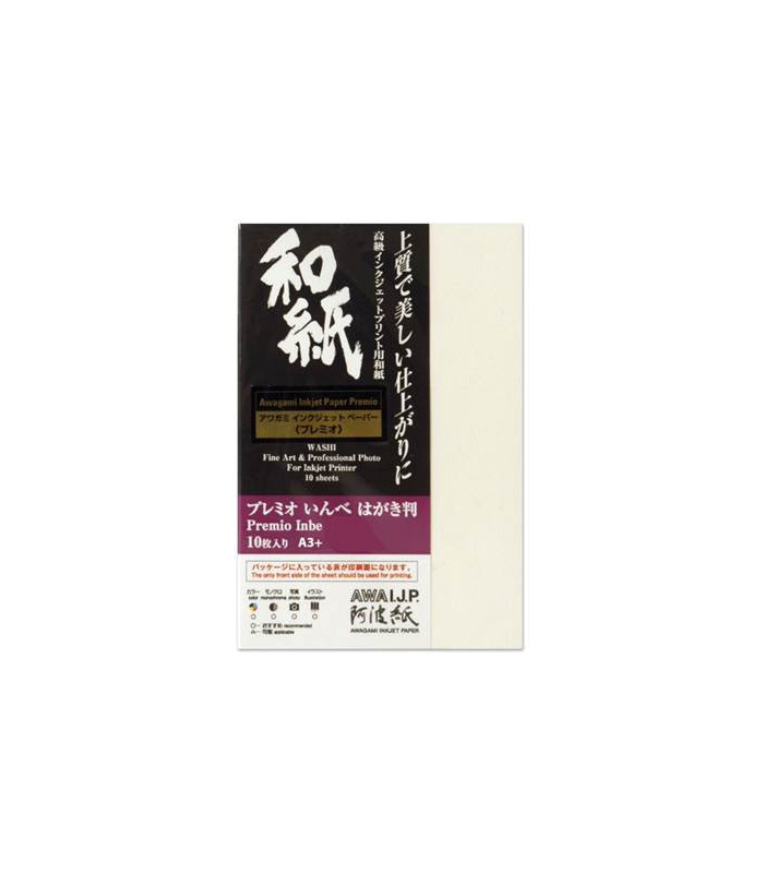 Awagami Papier Premium Inbe 180g A3+ 10F