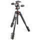 Manfrotto Kit Trépied 190XPRO4 + Rotule MHXPRO-3W