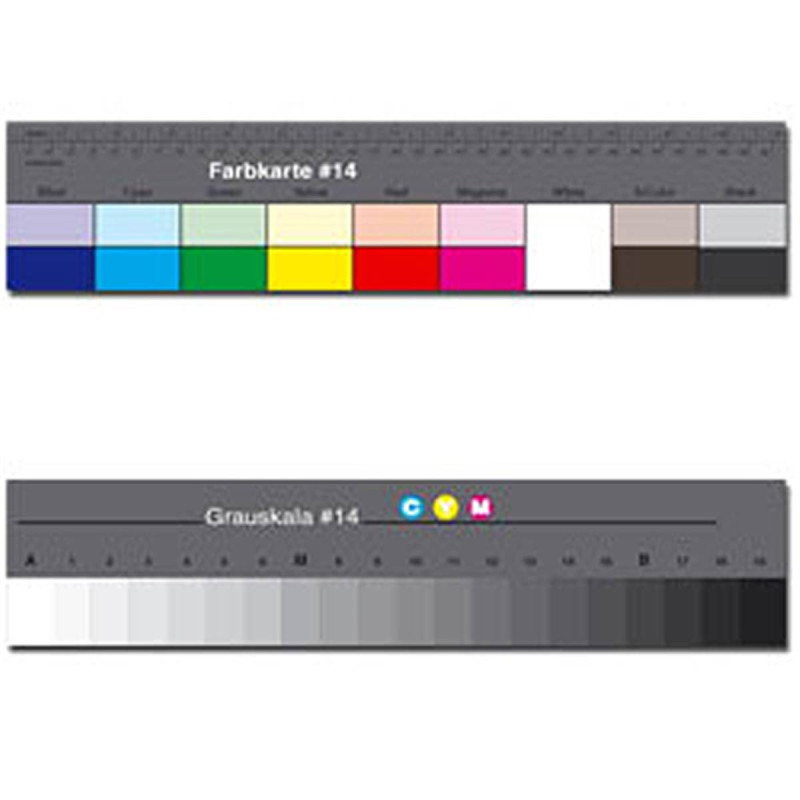 Charte Color Séparation Guide Q-14 (36cm)