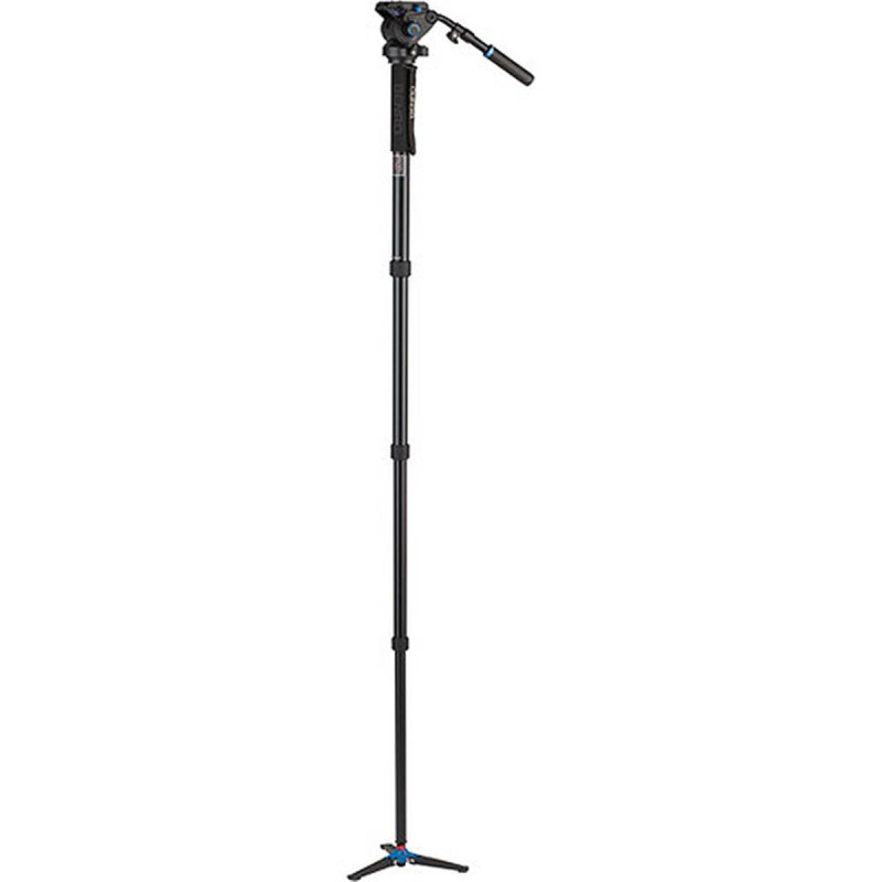 Benro Kit Monopode Vidéo Twist 4 sections Alu Tête S6