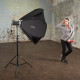 Manfrotto Boîte à lumière Ezybox Pro Octa Large D.102cm