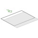 Serc Pochettes Polyester / ouverture grand côté 21x30 25P