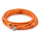 Tethertools Cable USB 2 / Mini-B (4,5m Orange) pour Nikon D750