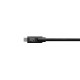 Tethertools Câble TetherPro USB-C vers USB 3.0 Micro-B Noir 4,6m
