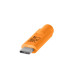 Tethertools Câble TetherPro USB-C vers USB 3.0 Micro-B Orange Coude 4