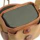 Billingham Sac d’épaule Hadley Digital Kaki / Cuir Beige