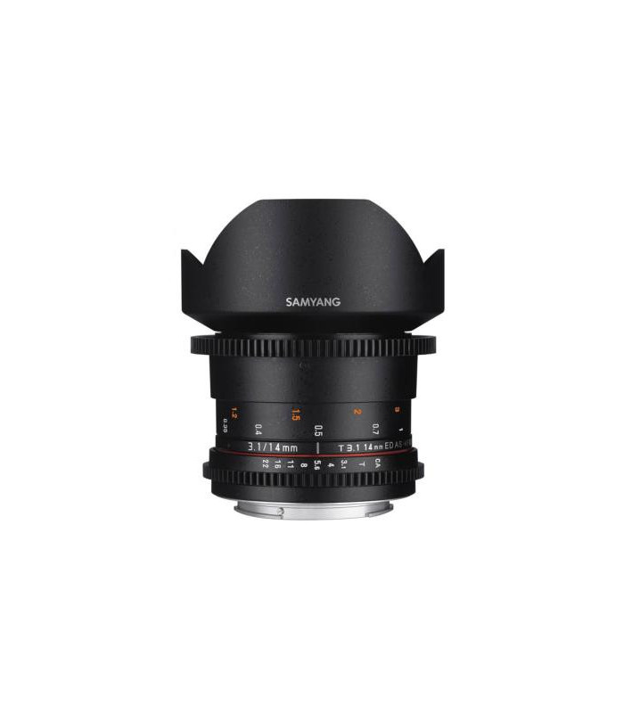 Samyang Objectif 14 mm T3.1 VDSLR II Sony E