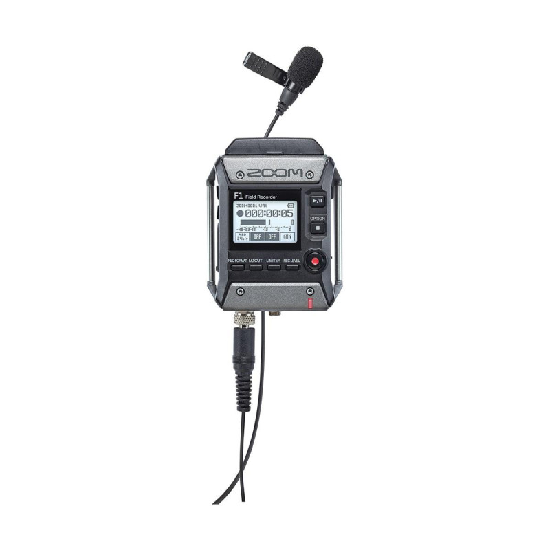 Zoom F1-LP Enregistreur de terrain 2 pistes avec Micro Lavalier