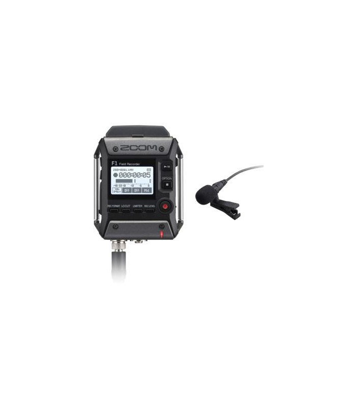 Zoom F1-LP Enregistreur de terrain 2 pistes avec Micro Lavalier