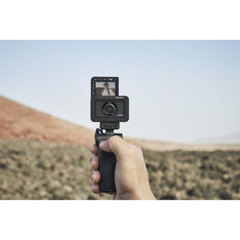 Sony Cyber-shot DSC RX0 II avec poignée V-Logging