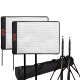 Swit Kit 2 Panneaux LED Flexibles 45,5 x 31,5 cm Bicolore S-2620