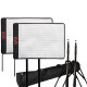 Swit Kit 2 Panneaux LED Flexibles 45,5 x 31,5 cm Bicolore S-2620