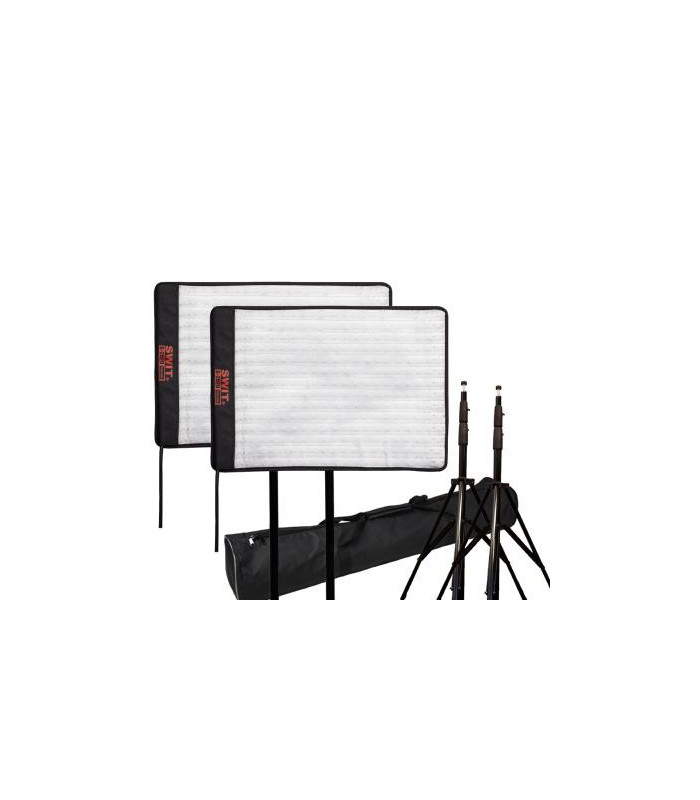 Swit Kit 2 Panneaux LED Flexibles 45,5 x 31,5 cm Bicolore S-2620