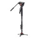 Manfrotto Monopode Vidéo Xpro MVXPRO500 avec Rotule MVH500AH