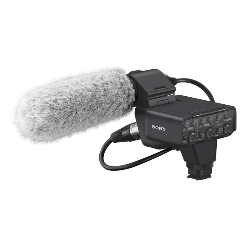 Sony Micro avec Adaptateur audio XLR-K3M