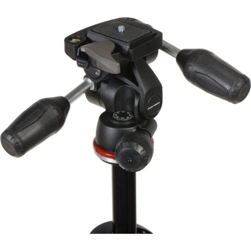 Manfrotto Kit Trépied Alu 3 Sections Dual 290 avec rotule 3D 804