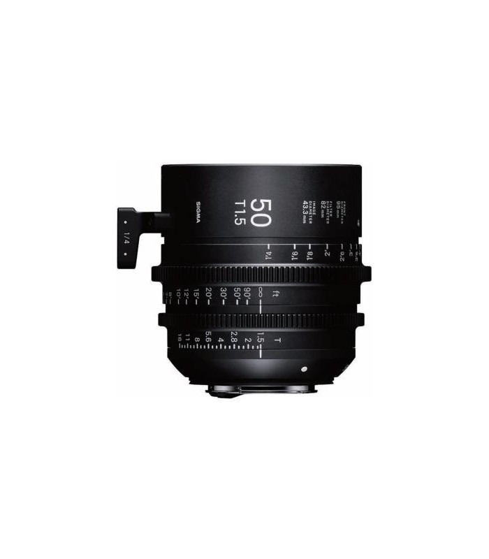 Sigma Objectif Cine High Speed Prime 50mm T1.5 FF  Monture E - Feet