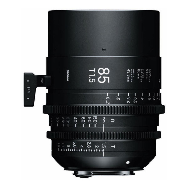Sigma Objectif Cine High Speed Prime 85mm T1.5 FF Canon EF - Feet
