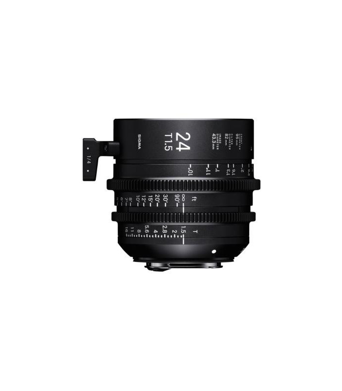Sigma Objectif Cine High Speed Prime 24mm T1.5 FF monture E - Feet