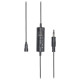 Audio-Technica Micro-cravate Omnidirectionnel Clip On pour Smartphone