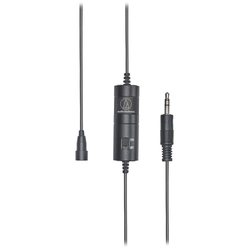 Audio-Technica Micro-cravate Omnidirectionnel Clip On pour Smartphone