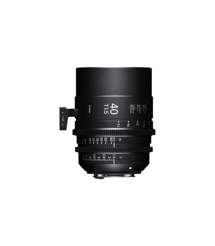 Sigma Objectif Cine 40mm T1.5 FF High Speed Prime Canon EF - Feet
