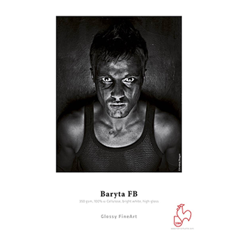 Hahnemühle Fine Art Baryta FB 350g Rlx 36\" 12m