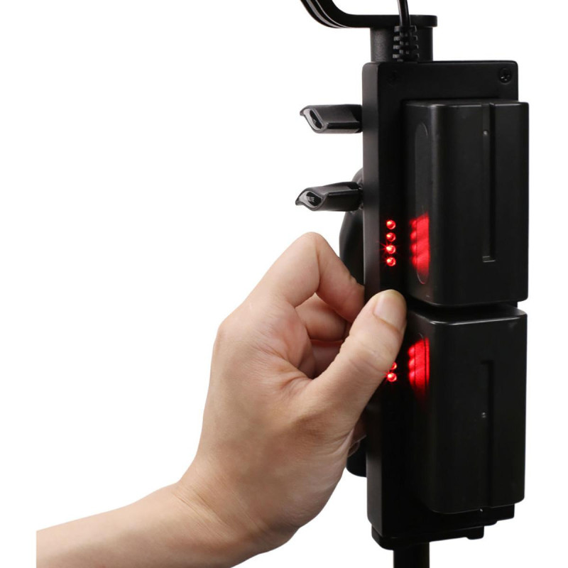 Nanlite Poignée Batterie (NP-F750) pour Forza 60