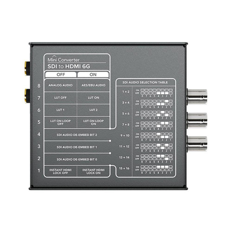 Blackmagic Mini Converter SDI vers HDMI 6G