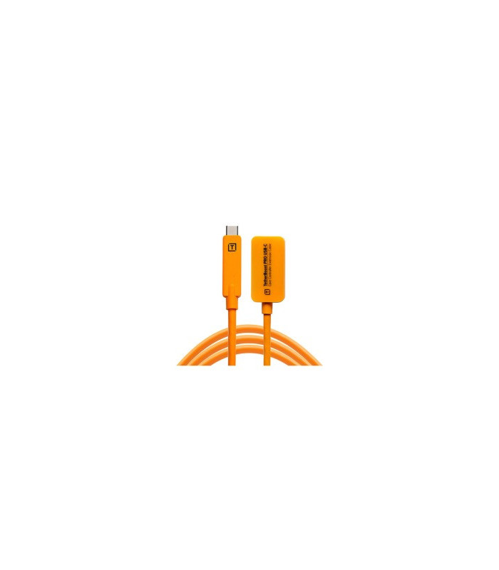 Tethertools TetherPro Rallonge Active USB-C vers USB-C Orange 4.6m