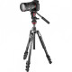 Manfrotto Kit Vidéo Befree Live aluminium noir