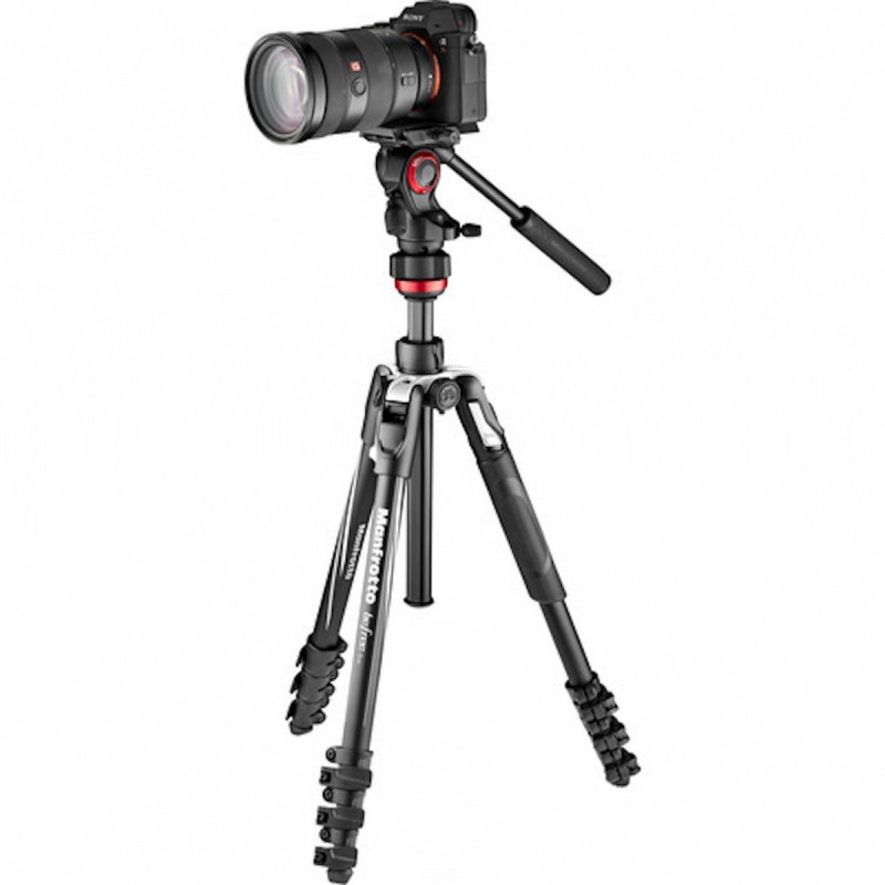 Manfrotto Kit Vidéo Befree Live aluminium noir