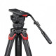 Sachtler Kit Trépied Flowtech 100 FT MS avec Tête fluide 18 S2