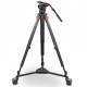Sachtler Kit Trépied Flowtech 100 FT MS avec Tête fluide 18 S2