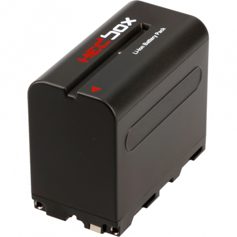 Hedbox Batterie DV pour Sony NP-F970 7.4V / 48.8Wh / 6600mAh