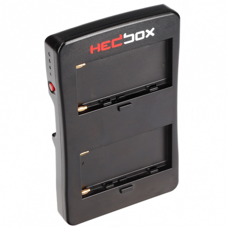 Hedbox Adaptateur V-Mount double batterie Sony NP-F