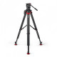 Sachtler Kit Trepied Flowtech 100 MS avec Rotule Aktiv 10