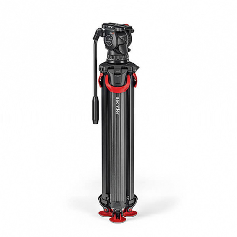 Sachtler Kit Trepied Flowtech 100 MS avec Rotule Aktiv 10