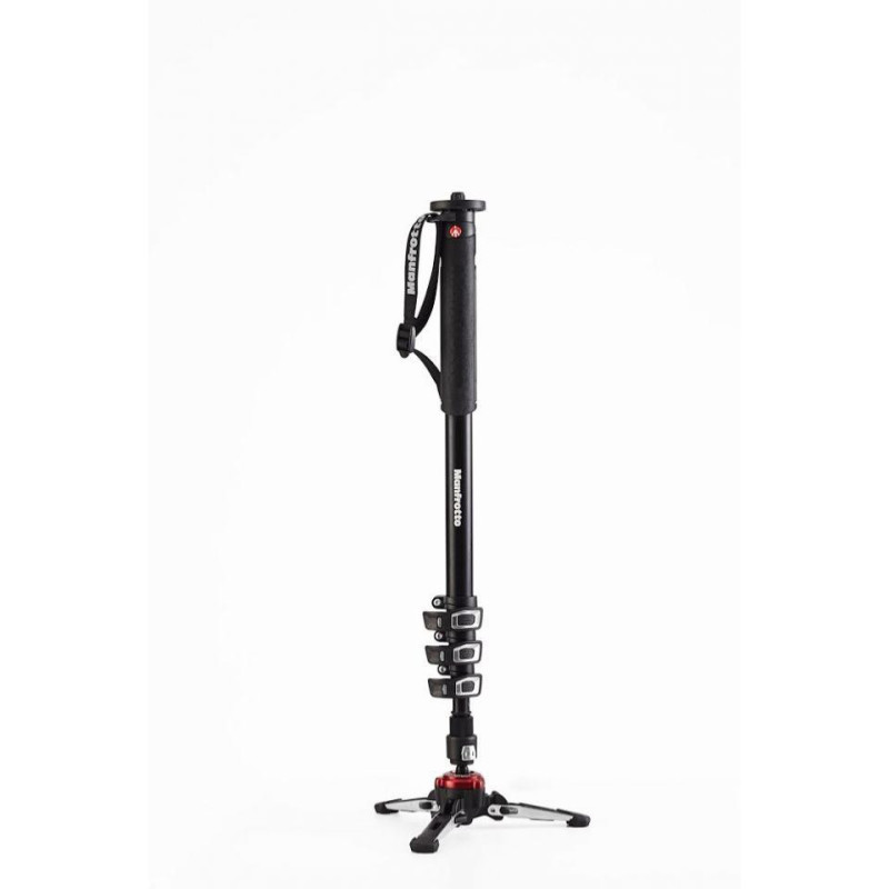 Manfrotto Monopode Vidéo Xpro en aluminium avec Base Fluide 