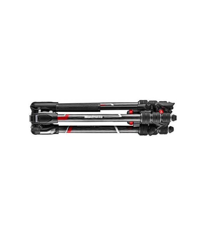 Manfrotto Kit vidéo Befree Live en Carbone noir - Verrouillage Rotati