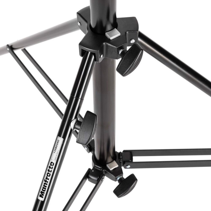 Manfrotto Pied Lumière à Air Comprimé Noir 