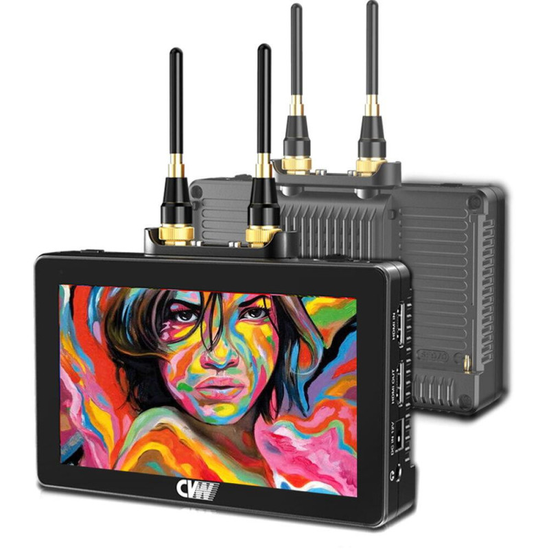 CVW Kit vidéo avec Moniteur Emetteur / Récepteur HDMI 