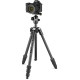 Manfrotto Trépied Element MII Mobile Bluetooth Noir 4 Sections 