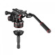 Manfrotto Nitrotech 612 et Trépied Twin-Leg Carbone Entretoise Mi-Hau