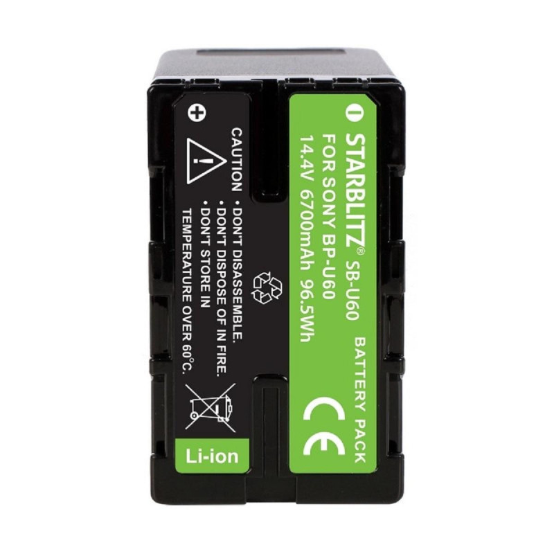 Starblitz Batterie Compatible - Sony BP-U60
