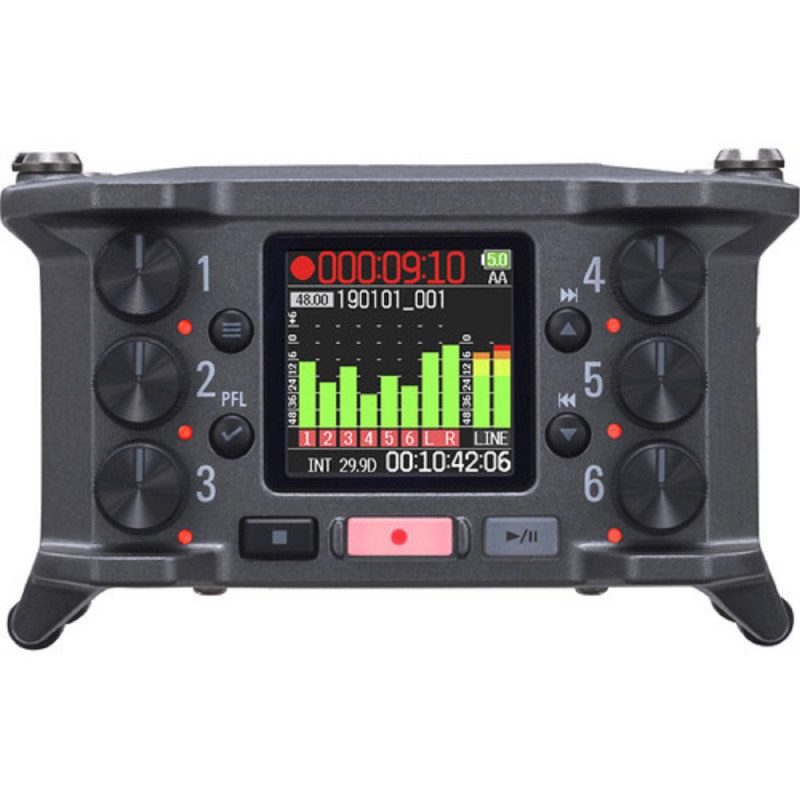 Zoom Enregistreur Multipistes Broadcast Zoom F6