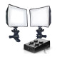 Cineroid Kit Panneaux LED DL50 2x25W