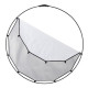 Manfrotto Réflecteur HaloCompact Plus 98cm Argent / Blanc